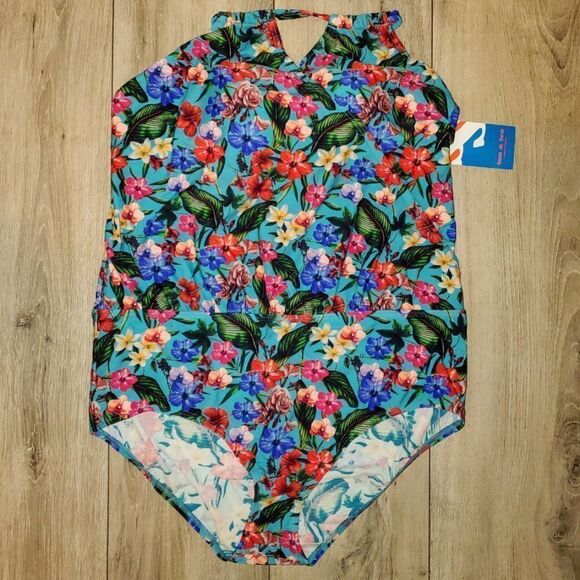 Sun & Sea Women's Size 18 One Piece Swimsuit - Picture 3 of 7